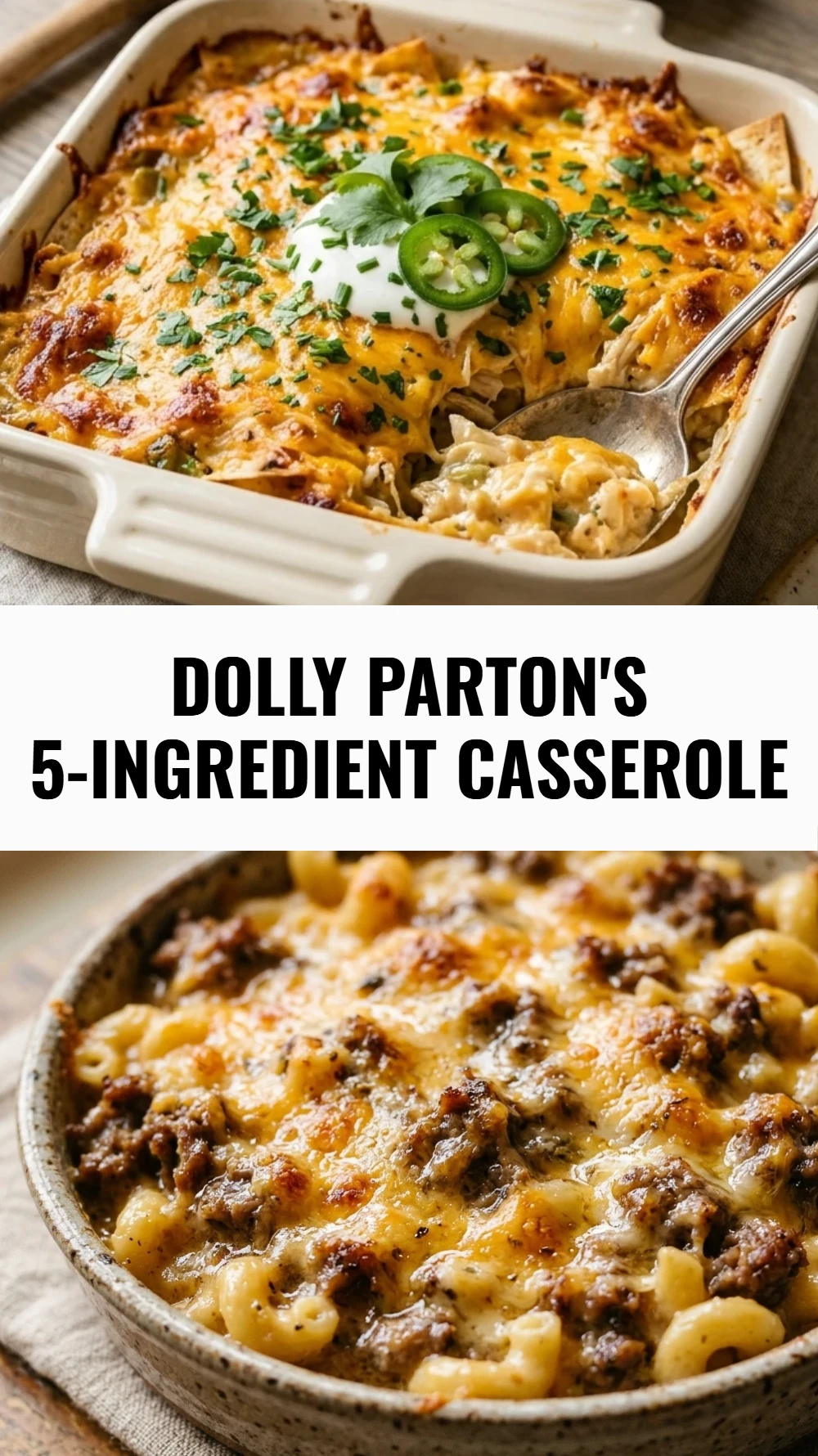 Dolly Parton's 5-Ingredient Casserole