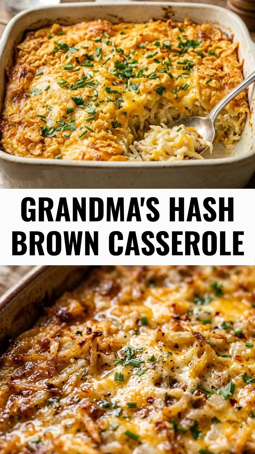 Grandma's Hash Brown Casserole