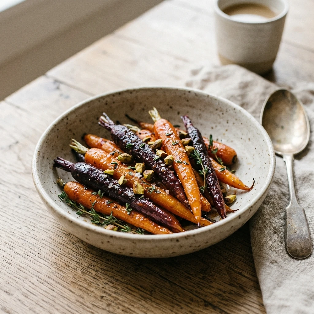 Sweet and Savory Glazed Carrots