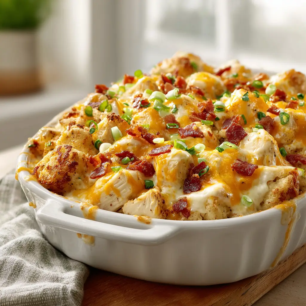 Classic Crack Chicken Casserole