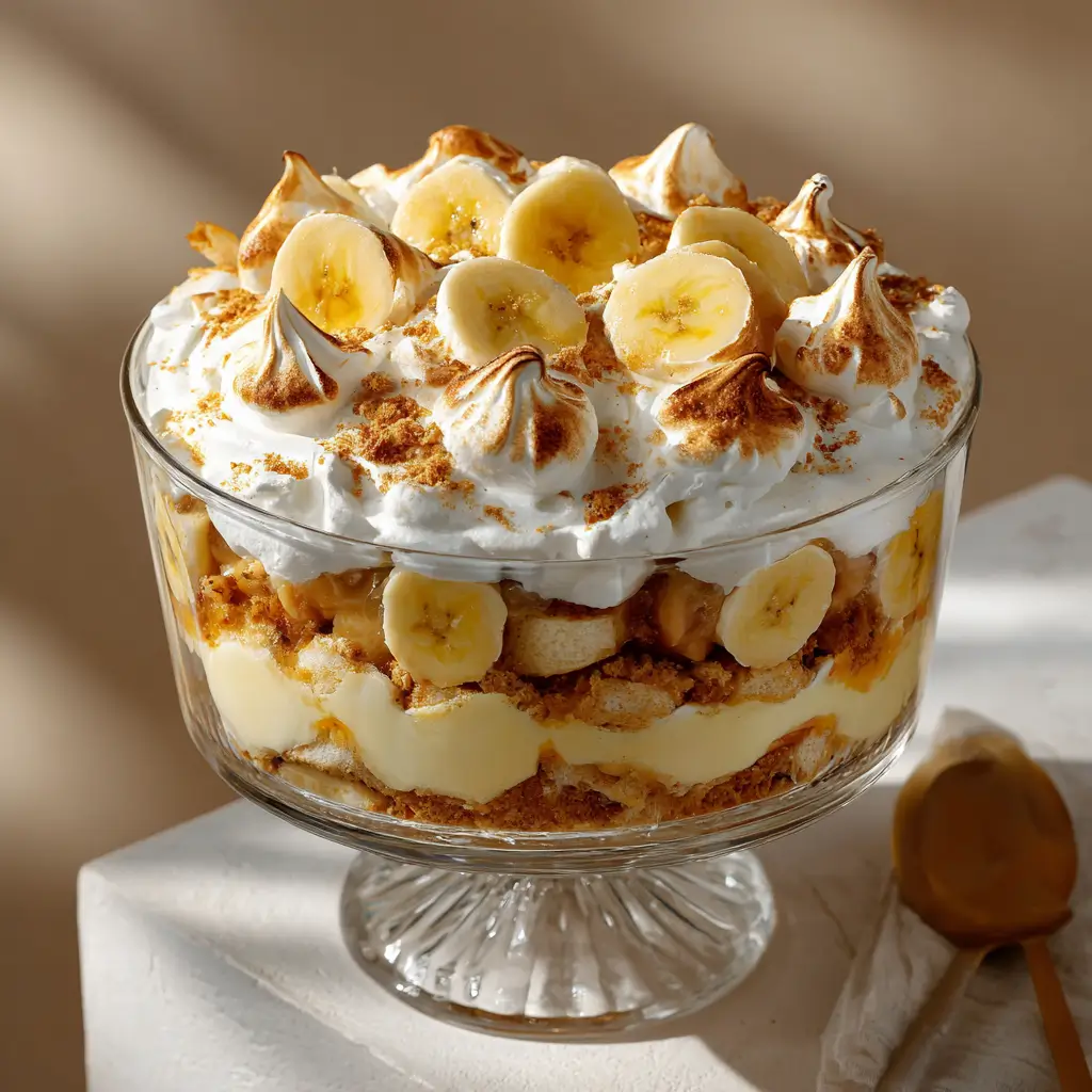 Old Fashioned Homemade Banana Pudding