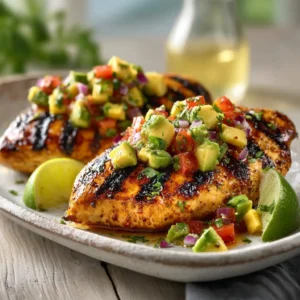 Grilled California Avocado Chicken