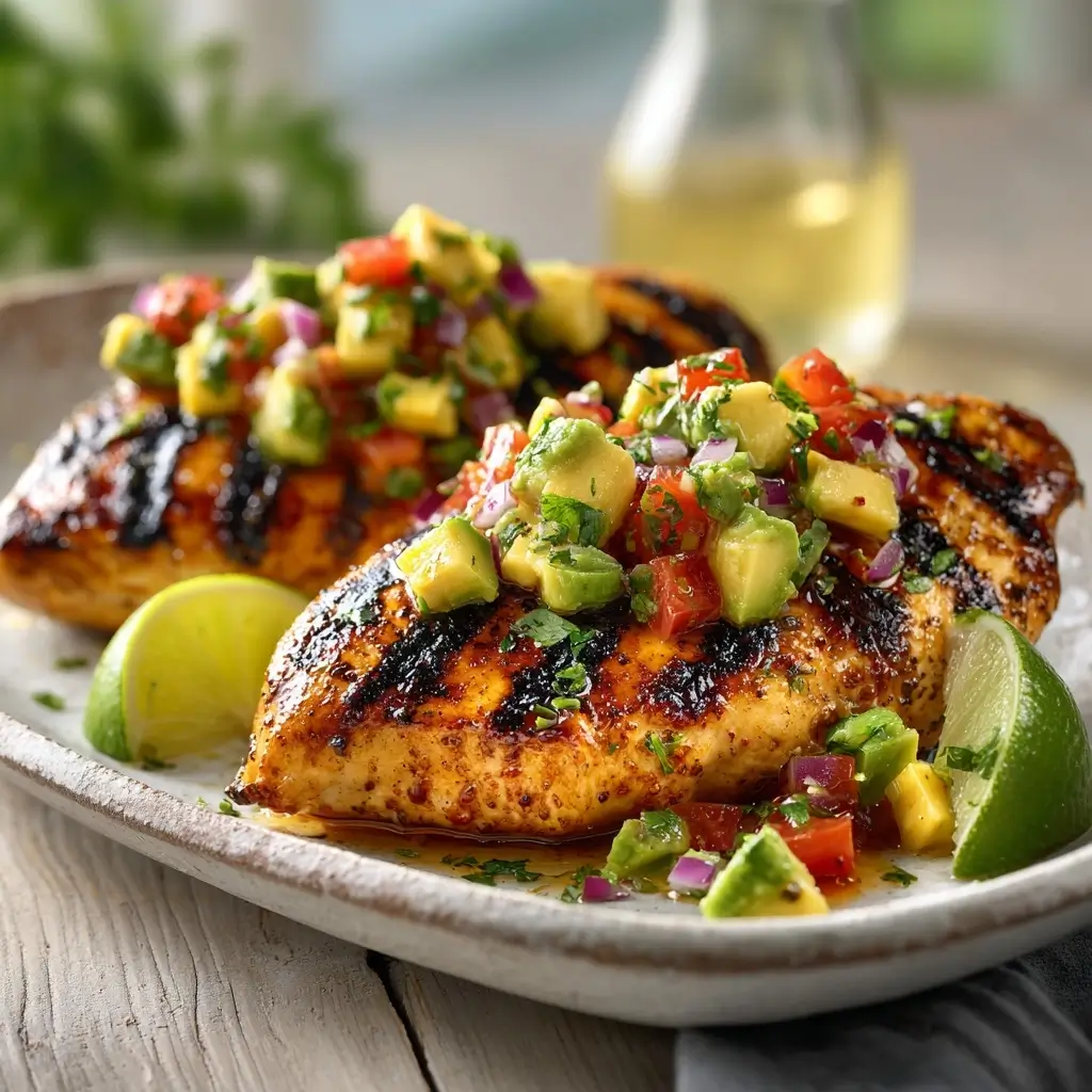 Grilled California Avocado Chicken