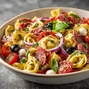 Italian Tortellini Pasta Salad