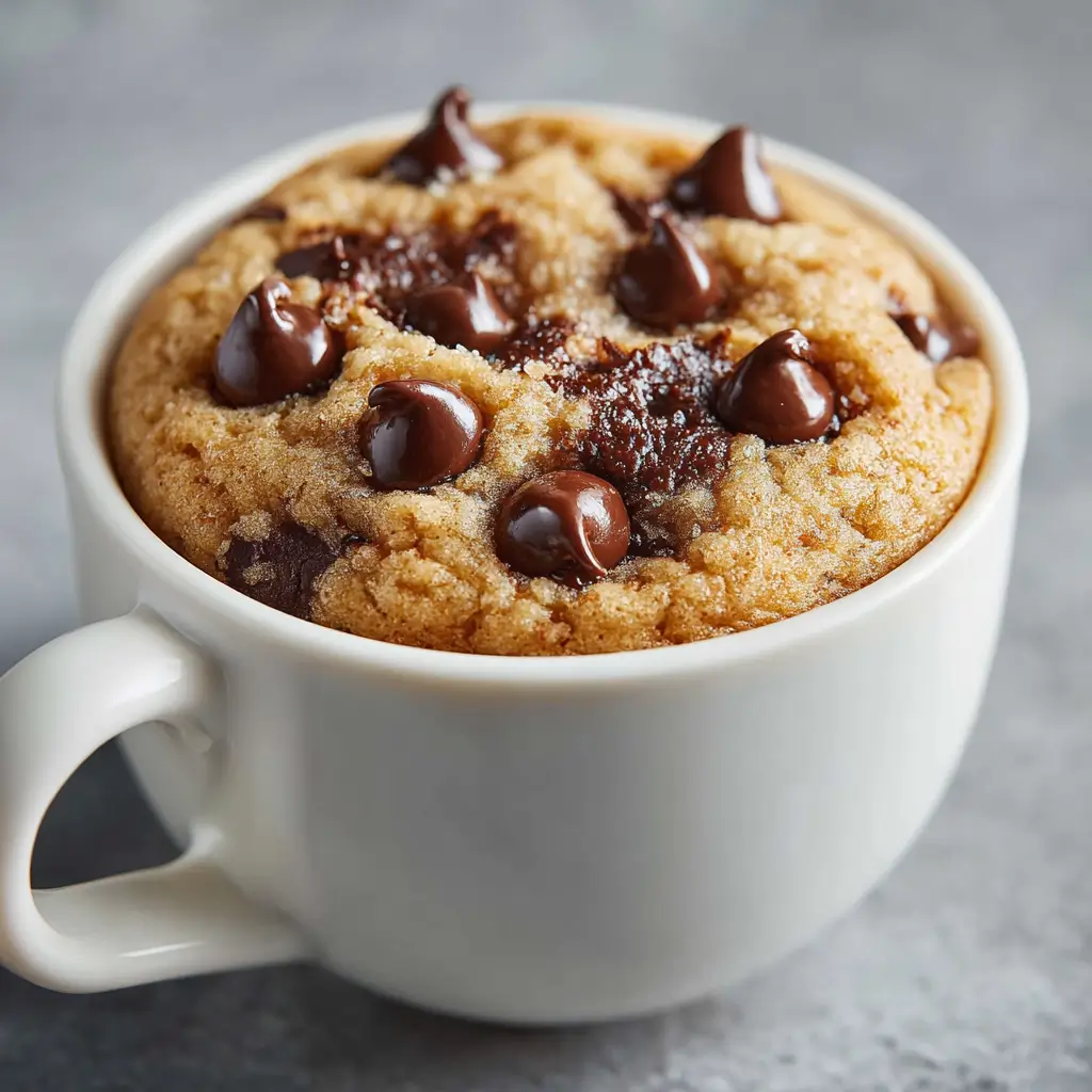 Microwave Chocolate Chip Mug Cookie Recipe