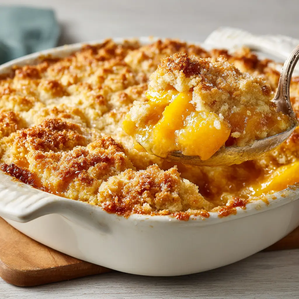 Southern Peach Cobbler