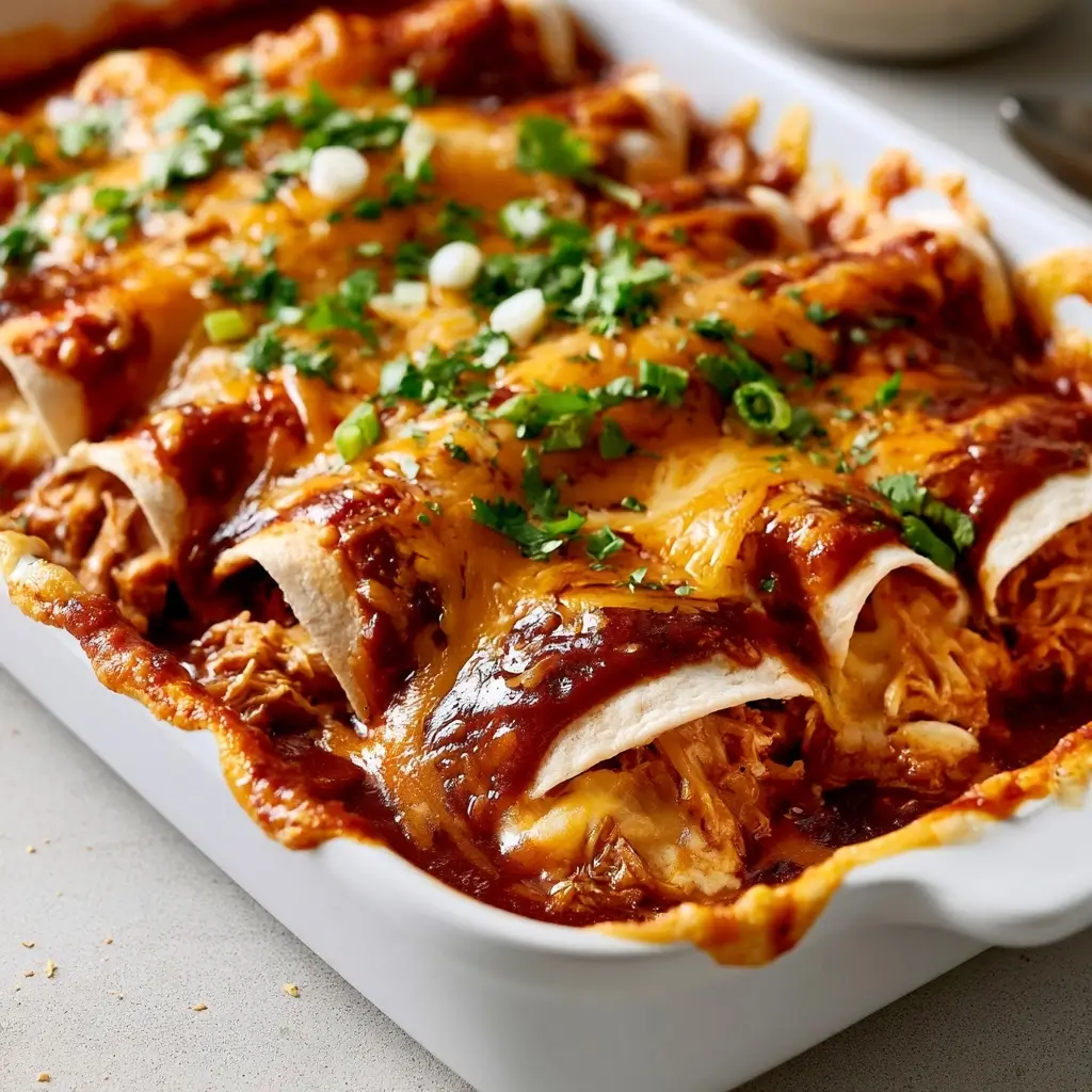 Cheesy Chicken Enchiladas For Family Dinner Night