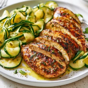 Easy Asado Chicken With Lemon Zucchini Sauté