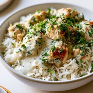 Easy Coconut Chicken Rice Bowl Recipe For Dinner