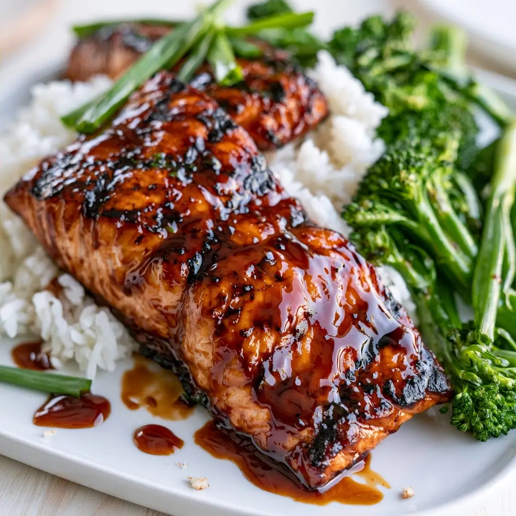 Grilled Teriyaki Salmon For Easy Weeknight Dinner
