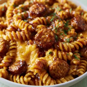 One Pot Honey Bbq Sausage Pasta Recipe
