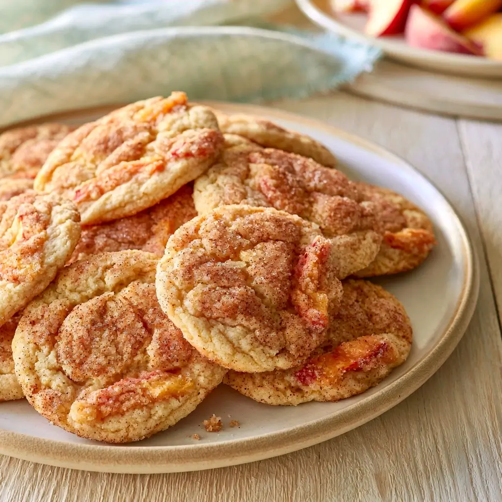 Peach Snickerdoodles