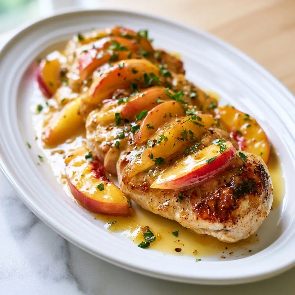Simple Peach Chicken