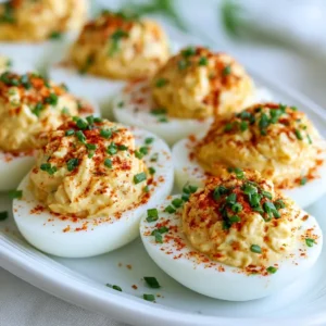 Smoked Paprika Deviled Eggs For Backyard Bbq