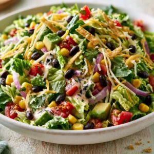 Southwest Chopped Salad For Summer Lunch