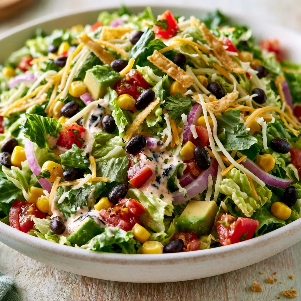 Southwest Chopped Salad For Summer Lunch