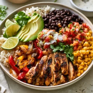 Chicken Fajita Bowl