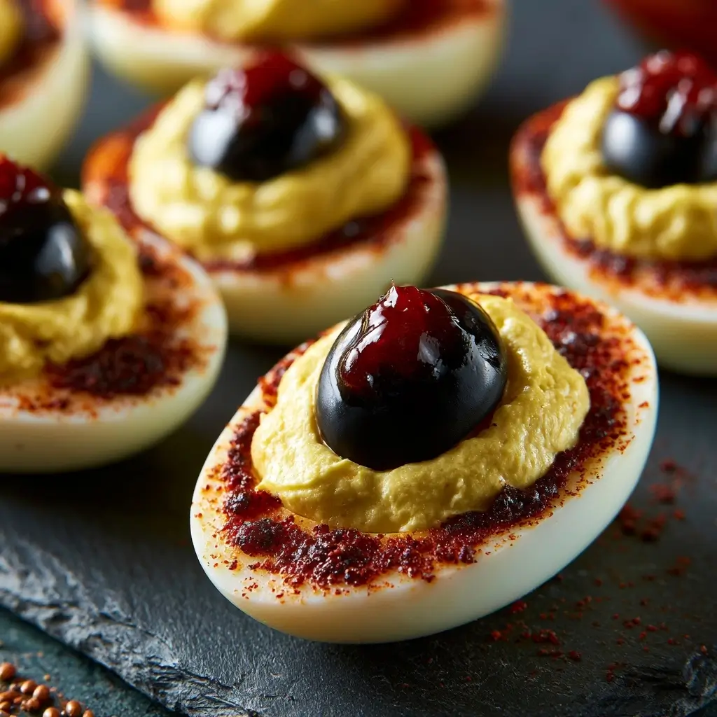 Dragon Eye Deviled Eggs