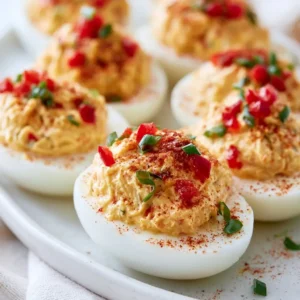 Pimento Cheese Deviled Eggs For Labor Day Platters