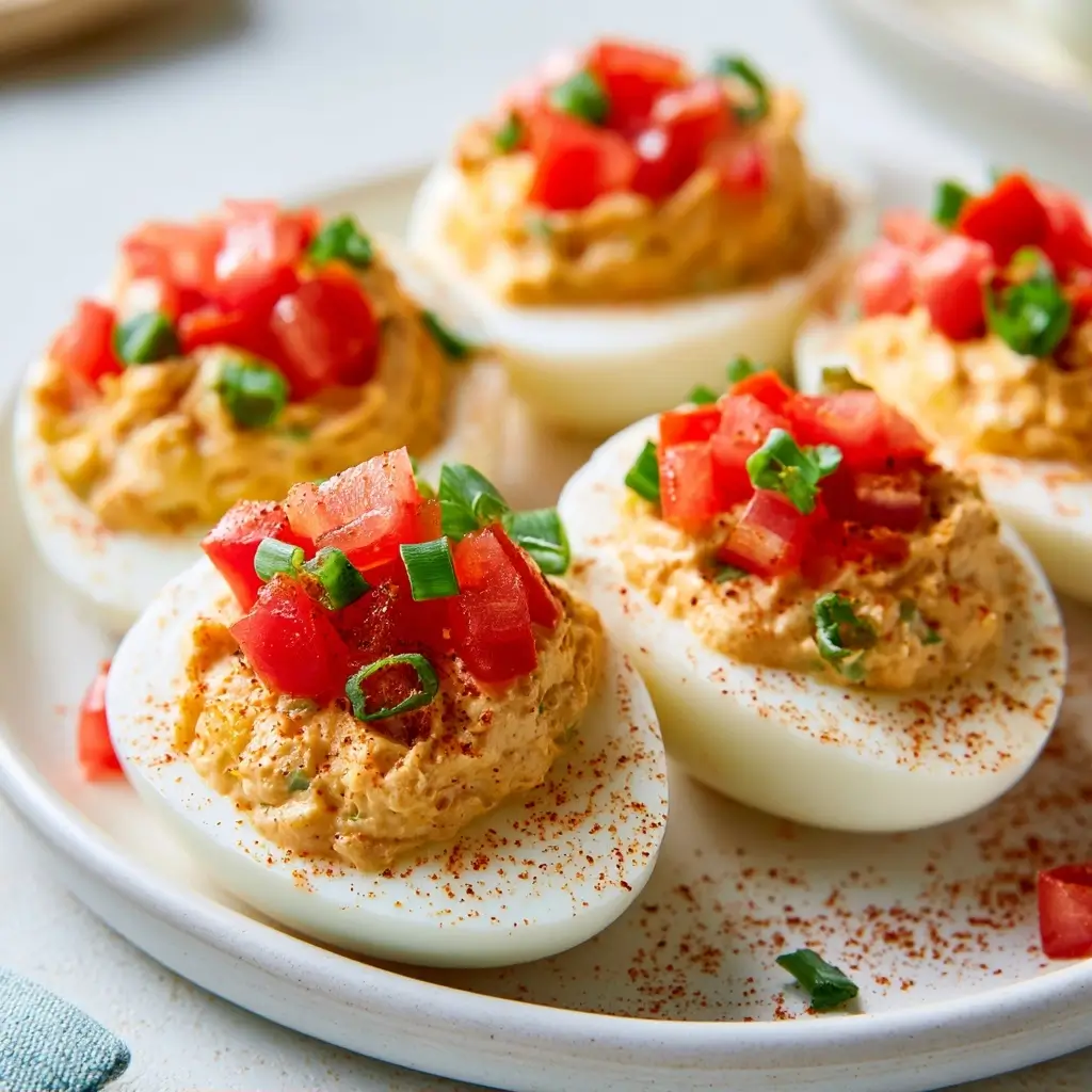 Taco Ranch Deviled Eggs For Game Day Snacks