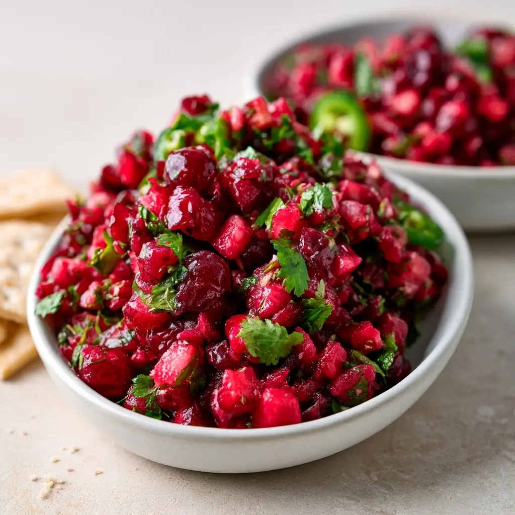 Cranberry Salsa | Thanksgiving Appetizer