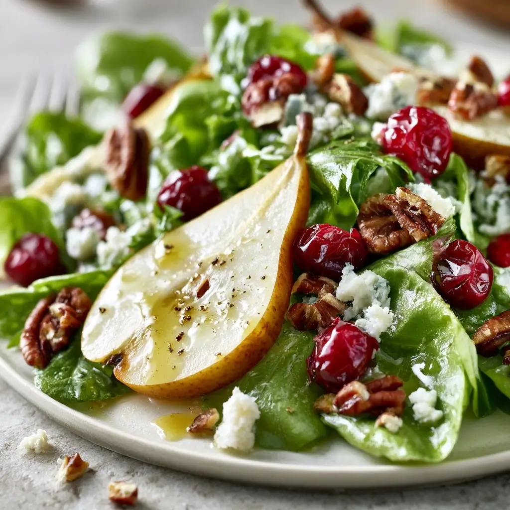 Pear Salad Recipe Ideal For Thanksgiving | Fall And Winter Holidays