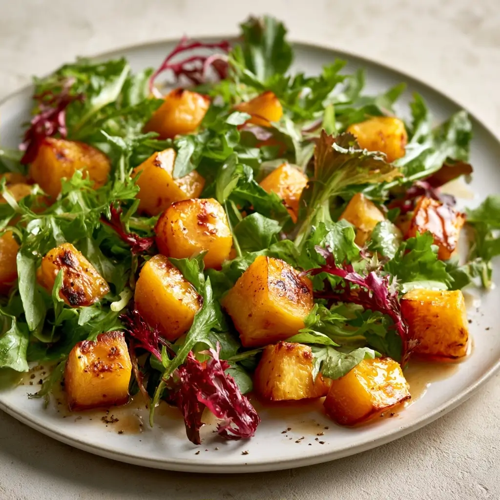 Roasted Butternut Squash Salad For Thanksgiving