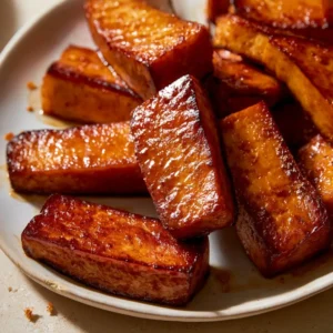 Sweet And Smoky Brown Sugar Glazed Tofu For Your Vegan Thanksgiving Or Christmas Table | Vegan Holiday Recipes