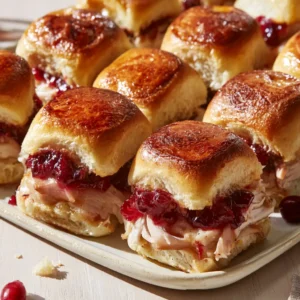 Turkey Cranberry Sliders | Thanksgiving Sliders Recipes, Thanksgiving Dinner