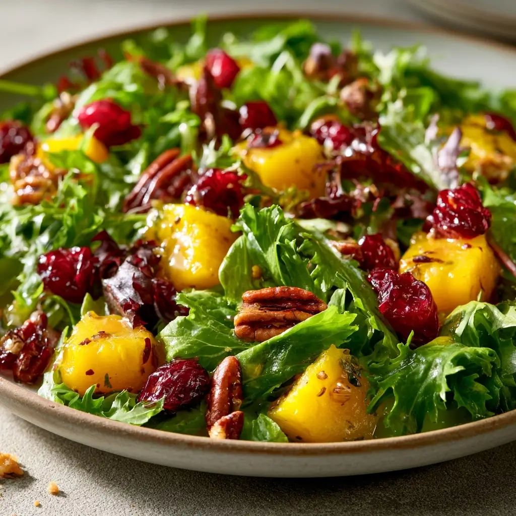 Thanksgiving Salad With Butternut Squash