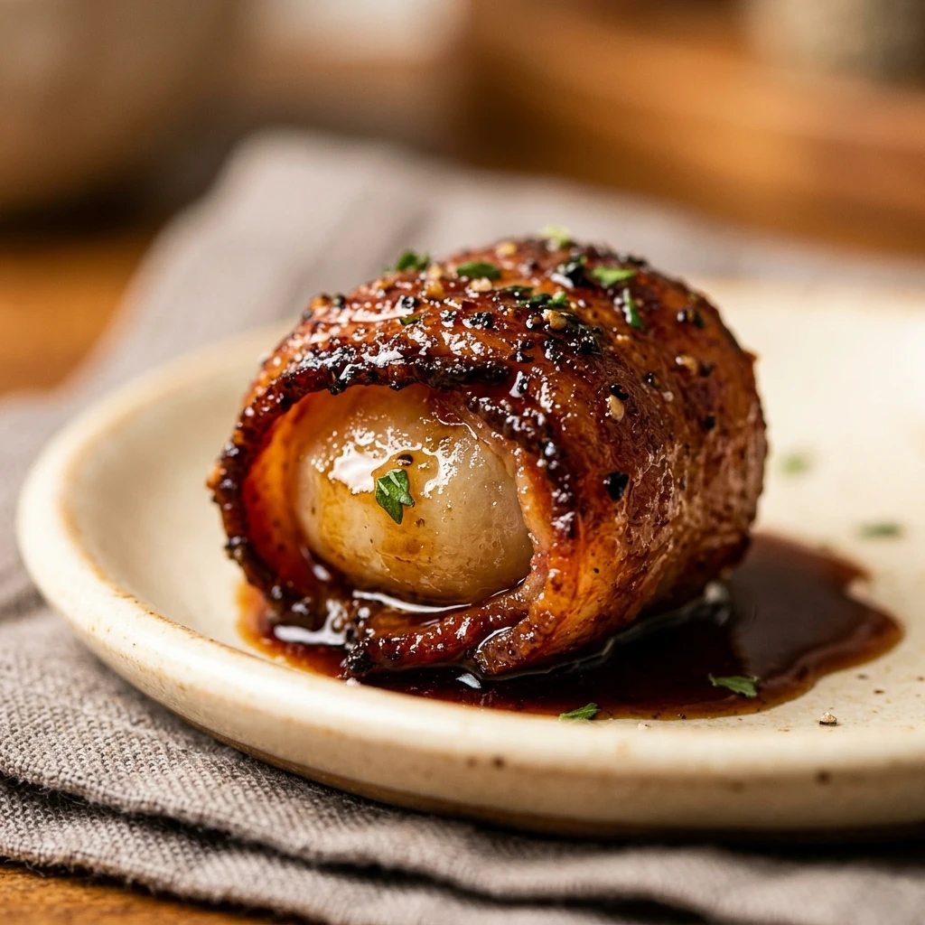 Bacon Wrapped Water Chestnuts