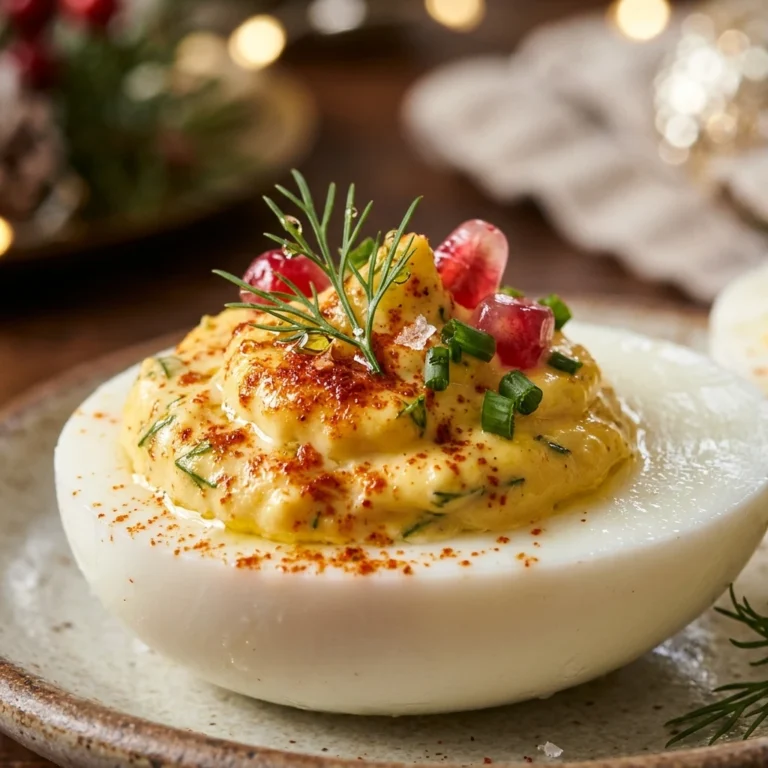 Holiday Deviled Eggs