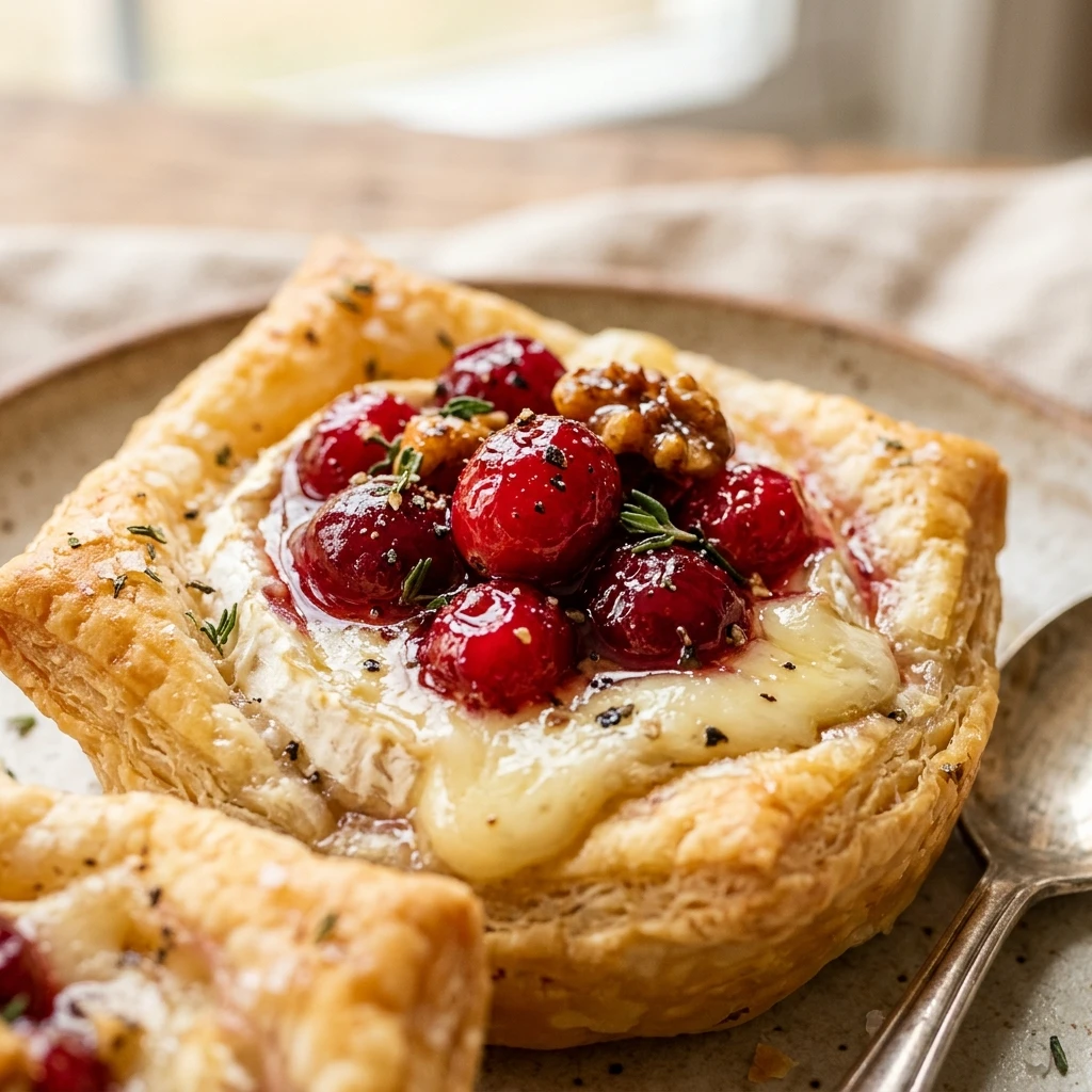 Mini Brie Cranberry Tartlets