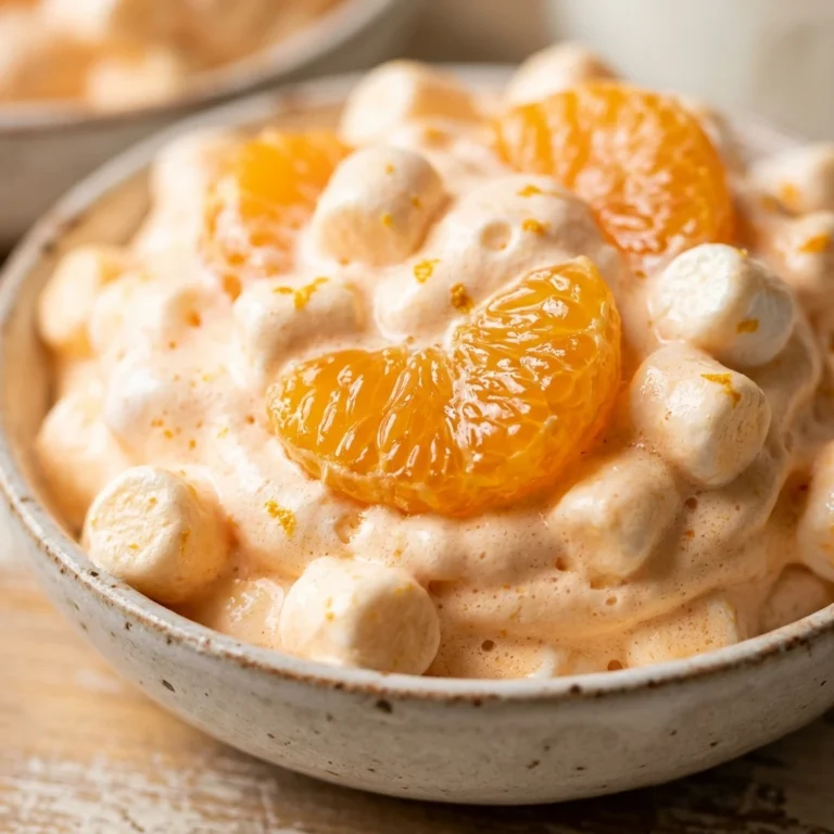 Orange Creamsicle Mandarin Fluff Salad