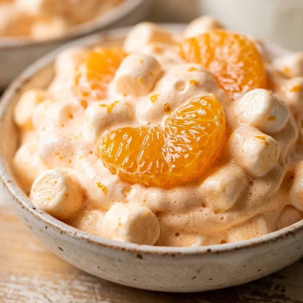 Orange Creamsicle Mandarin Fluff Salad