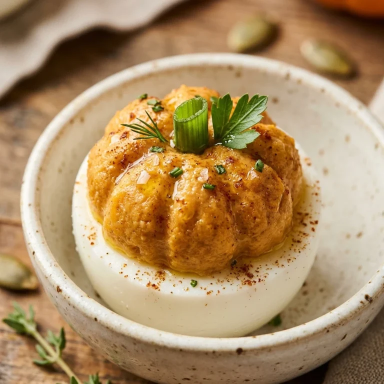Pumpkin Deviled Eggs Thanksgiving Appetizers